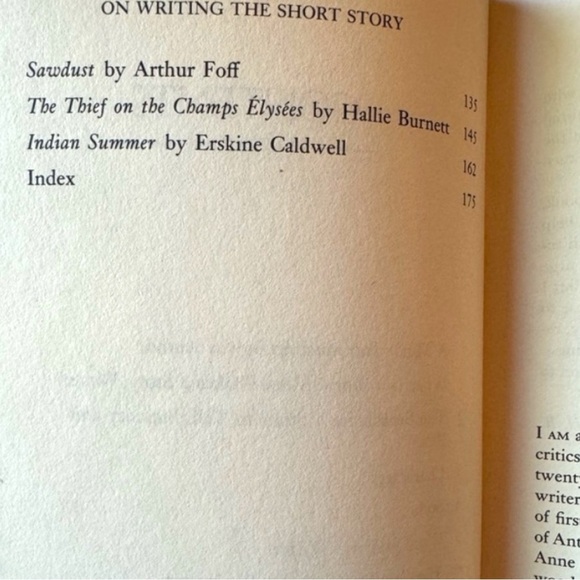 VINTAGE 1983 On Writing the Short Story First Edition by Hallie Burnett - Picture 6 of 9